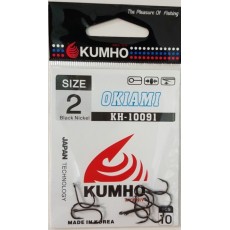 Крючки KUMHO / Okiami / KH – 10091 / №1 / уп. 10шт
