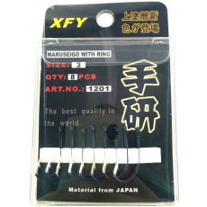 Крючки / XFY / 1201 / Size # 4 / 8pc