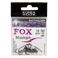 Крючки FOX baitholder / № 3 / уп. 10шт